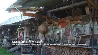 Житель деревни Шашовой собрал уникальную коллекцию старины