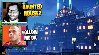 HighDistortion Shows Dakotaz This NEW *SCARY* HAUNTED HOUSE | Fortnite Daily Funny Moments Ep.468