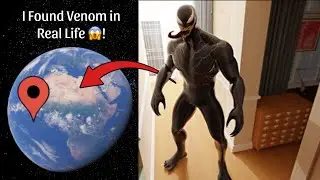I Found VENOM IN REAL LIFE on Google Maps and Google Earth 😱!