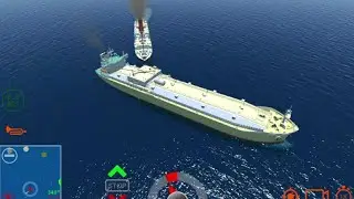 RMS Carpathia collided with the large Fruit Tanker Ship in the middle of the sea