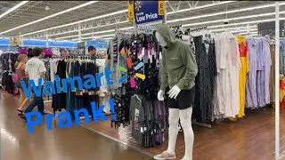 Morph suit prank at Walmart!