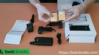 Рация портативная Luiton LT 316  Распаковка
