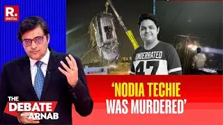 Arnab says Noida Techie Was Murdered, Demands Justice for Yuvraj Mehta Drowning