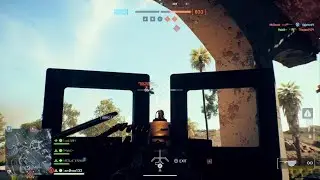 Battlefield 6 Mounted Machine Gun Chopper Takedown