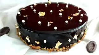 جاتو شكولا رويال او كيكة الشكلاطة الملكية بقلاصاج لامع و اقتصاديgateau chocolat royal/ trianon