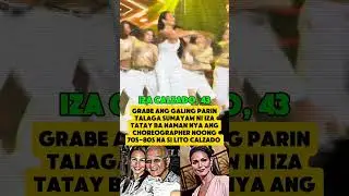 GRABE! IZA CALZADO IS ALSO A DANCER. ANG GALING 🔥#shorts #viral #trending #shortsvideo