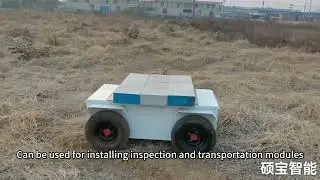 Four-wheel drive differential robot platform Drive-by-Wire UGV Chassis