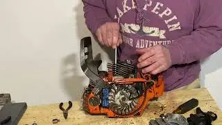 Repairing and Warming Up a Husqvarna 575XP