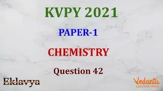 KVPY 2021 SA Chemistry  Part I  Q 42 Ans D s-block elements properties of Alkali metals Rajeev Kumar