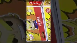 This is one of the biggest Funko pops ever! 18 inches! Compare the regular pops to this one!