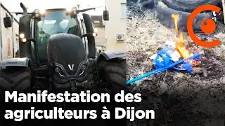 🔴DIRECT - Agriculteurs à Dijon : manifestation des Jeunes Agriculteurs et la FDSEA - Colère Agricole
