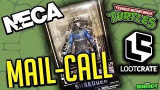 Neca Teenage Mutant Ninja Turtles Loot Crate Exclusive Mirage Shredder Mail-Call