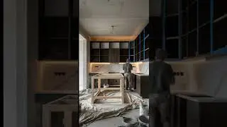 Luxury Kitchen Renovation | Real Human Construction &bull; Full Transformation | #viral #youtube #shorts