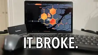 Getting my Cracked MacBook working again!