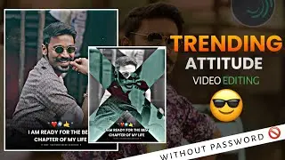 😱🚨New Trending Attitude Boys Status Video Editing In Alight Motion