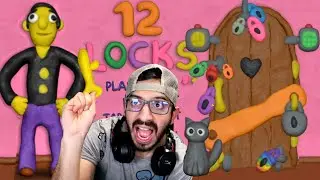 EL SEÑOR PLASTILINA EN PROBLEMAS | 12 LOCKS PLASTICINE ROOM GAMEPLAY | Juegos Luky