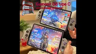Gamepad for Tablet. Make handheld from your tablet. Gamesir g8 extension without disassembling.