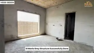 10 Marla Grey Structure Successfully Done | Ghazi Block Bahria Town Lahore