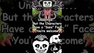 Sans do be spreadin' #shorts #undertale #sans #cursed