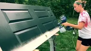 Spraying Doors with the Finish Max Paint Sprayer