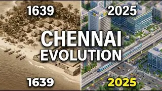 Chennai: 400 Years of Evolution (3D Isometric Timelapse)
