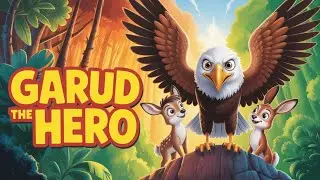 Garud The Hero &mdash; The Brave Eagle Story | Jungle Cartoon Adventure | VanMasti