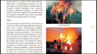 Class 9th Economics  Man -Made Disaster Explanation Part 1