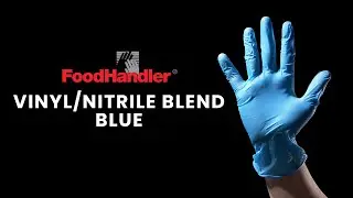 FoodHandler Blue Vinyl/Nitrile Gloves