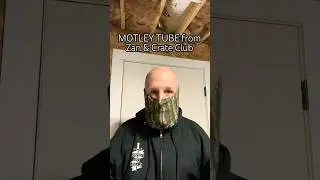 Motley Tube from Zan Headgear & Crate Club #facemask #survival #survivalgear #everydaycarry