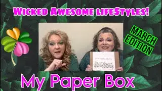 MY PAPER BOX GRAND-March // Customizable Stationery #mypaperbox