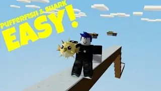 How to get Pufferfish & Sharks in Roblox Islands