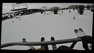 McCoy Park Express lift at Beaver Creek, 17 March 2025