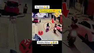 Allahu Akbar ☝️😭 greatest save  🥹 #shorts #status #short #miracle #miracleofallah #foryou