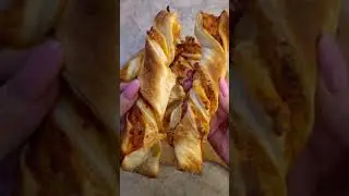 Puff sticks with cheese 🤤 (recipe in description)
