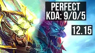 MASTER YI vs TRUNDLE (JNG) | 9/0/5, 74% winrate, Legendary | NA Master | 12.15