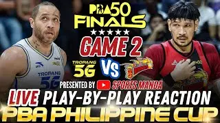 🔴TNT VS SMB │ LIVE GAME 2 of the FINALS - 2026 PBA PHILIPPINE CUP Play-by-Play Reaction & Scoreboard