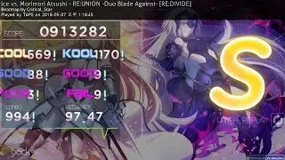 [Osu! mania 4K] RE:UNION -Duo Blade Against- [RE:DIVIDE] (★5.32) / 97.47% S Rank