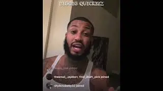 Part 1 Malik Joseph says he ready for a boo🥴😣 7/14/22