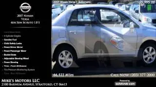 Used 2007 Nissan Versa | Mike's Motors LLC, Stratford, CT - SOLD