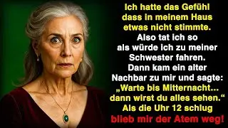 Ich hatte das Gefühl, dass mein Sohn und meine Schwiegertochter etwas im Schilde führen  Also