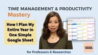 How I Plan My Entire Year in One Simple Google Sheet