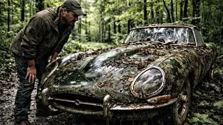 ASMR Full Restoration of Abandoned 1961 Jaguar E-Type Series 1 | From Forgotten to Showroom New