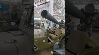 Rare Unique Willy's Jeep on Display | Des Moines Iowa Military Show. Collection Of Military Vehicles