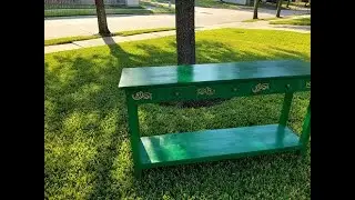 Flipping Thrifted Furniture ~Paint Striping - Furniture Flip - Furniture DIY