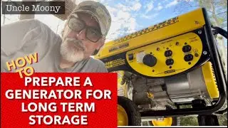 How to prepare a Generator for long term storage.