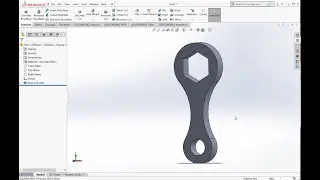 SolidWorks Beginner Tutorial | Create 3D Model from 2D Sketch | Step by Step
