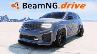 BeamNG| Realistic POV Drive In A Custom Widebody Trackhawk (Tuned Ecu)