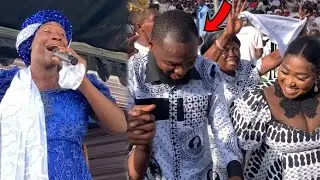 Cecelia Marfo Shakes Rev Obofour Mothers funeral with Powerful Performance