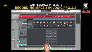 RECORDING MPC3.5 TRACKS INTO Logic Pro 11.2