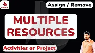 How to Assign and Remove Multiple Resources in Primavera P6 Schedule | Multiple Activities P6 | Tips